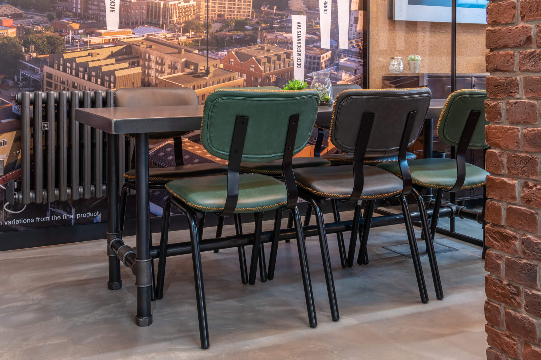 Table with 6 either side of it