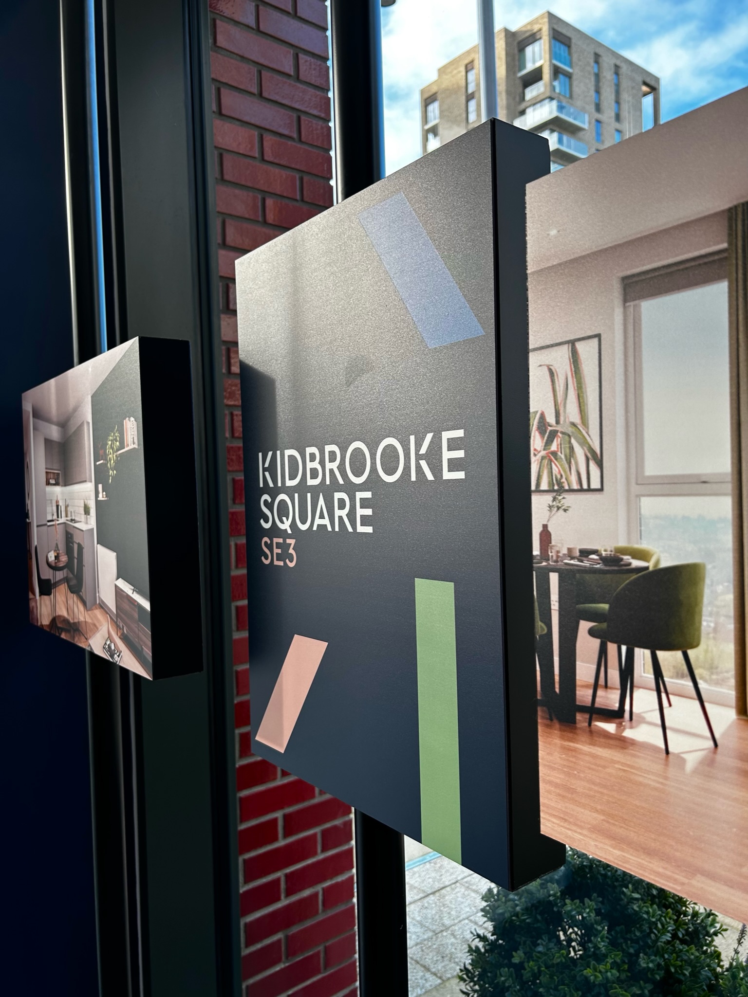 images within a marketing suite that showcase the property